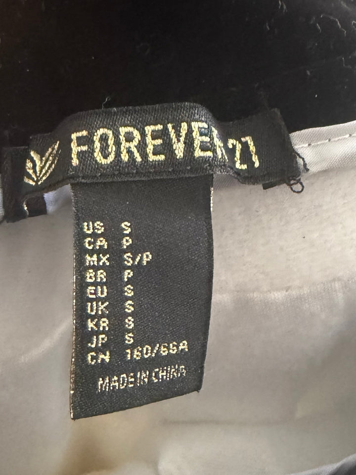 Forever 21 Y2K Black White Ski Pants Skinny Fit Winter Sportswear Small