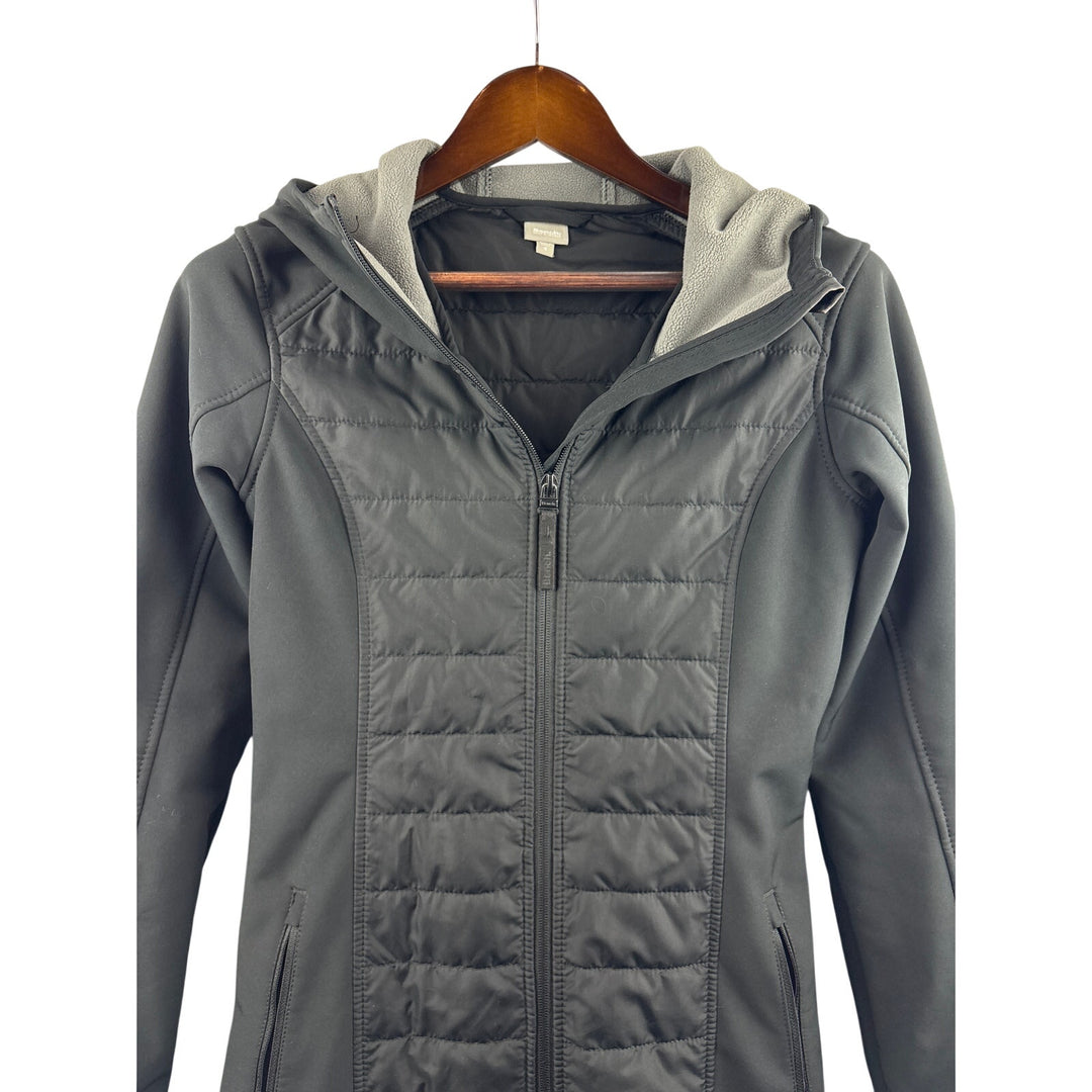 Women’s Bench Small Black and Gray Raincoat