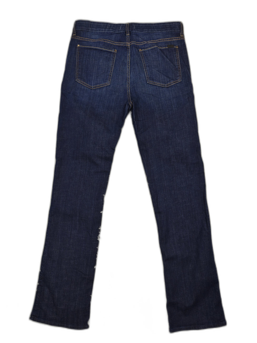 JEN7 By 7 For All Mankind Womens Slim Bootcut Jeans Dark Blue Size 14