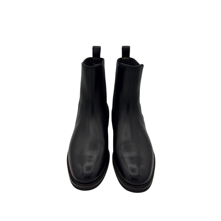 Women’s Brunello Cucinelli Size 6 Black Leather Ankle Boots