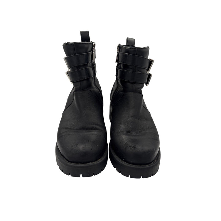Women’s Blondo Size 8.5 Black Buckled Ankle Boots