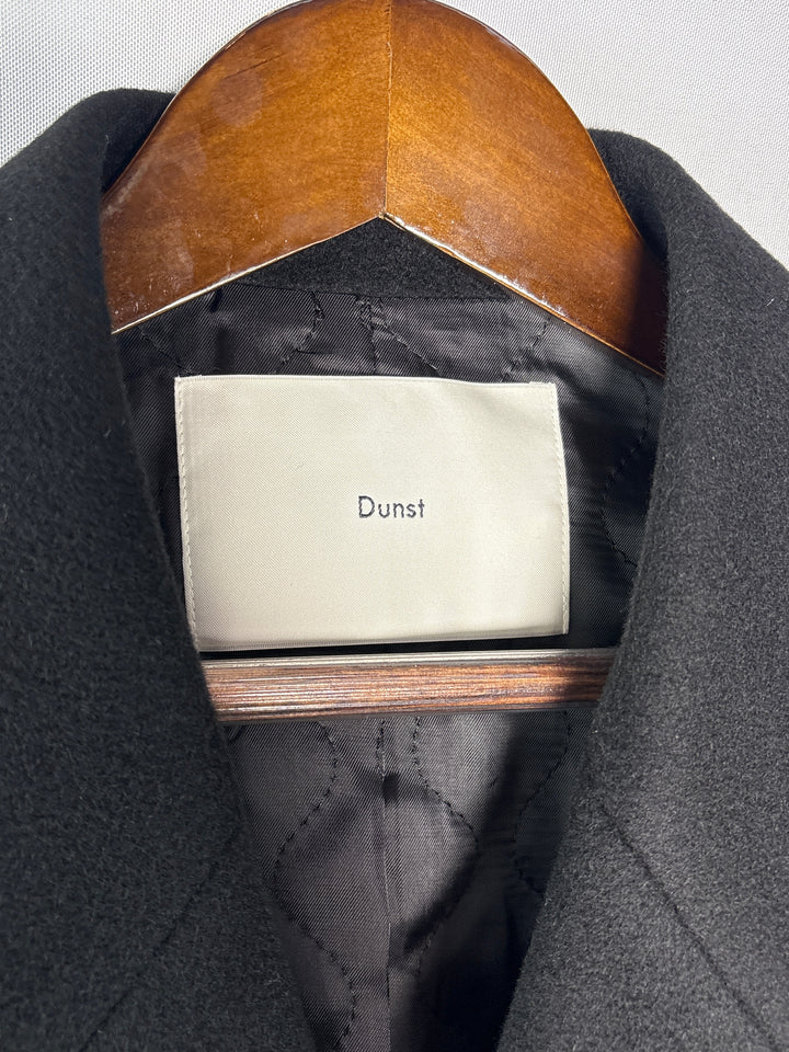Unisex Dunst XS Black Heavy Wool Double Breasted Blazer