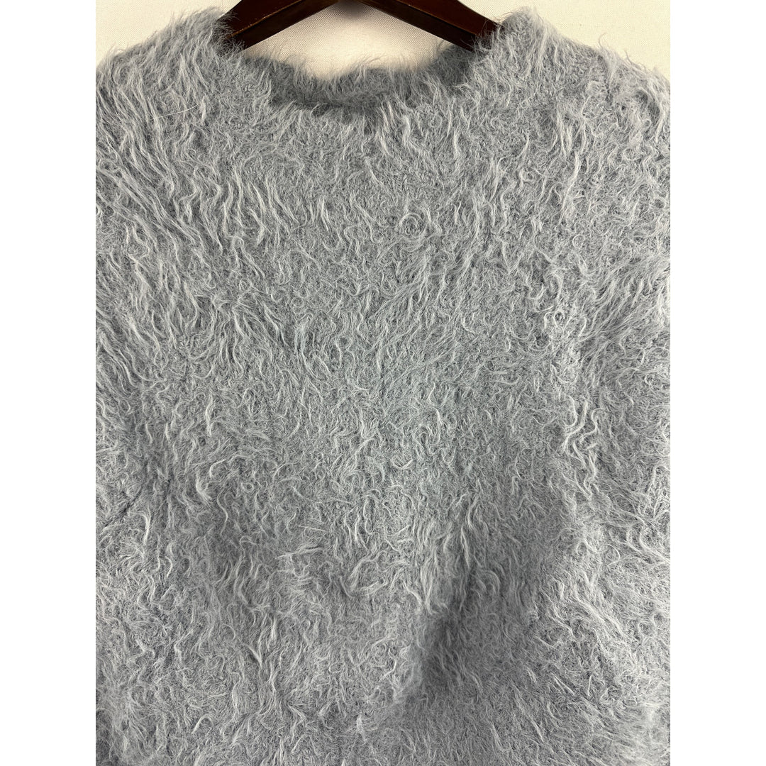 Women’s Divided Powder Blue Shag Sweater Size Sm