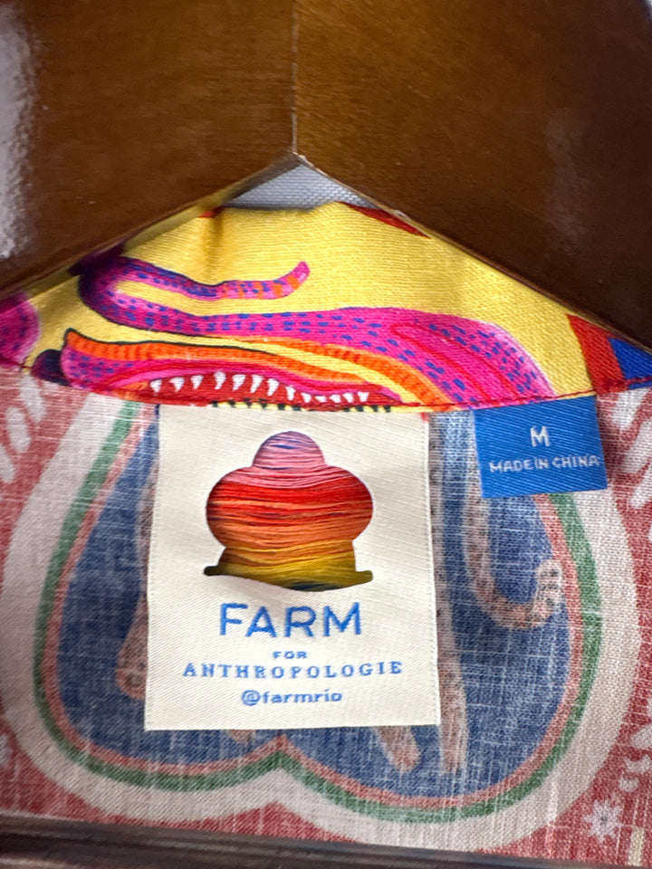 Women’s Farm Anthropologie Medium Multicolor Pattern Dress