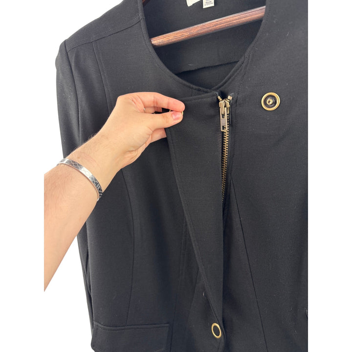 Women’s Cabi XL Black Blazer w/ Gold Hardware