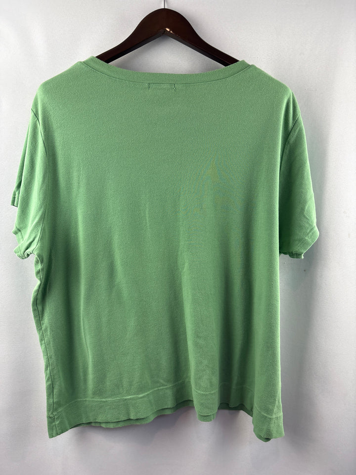 Women’s Fresh Produce Size 2X Sage Green T-Shirt