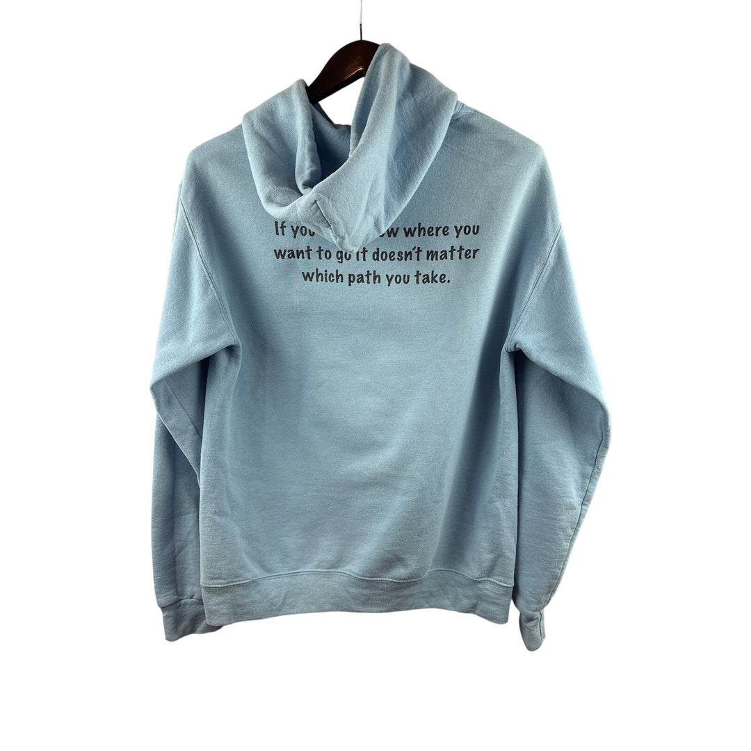 Women’s Jerzees Medium Sky Blue Inspirational Hoodie