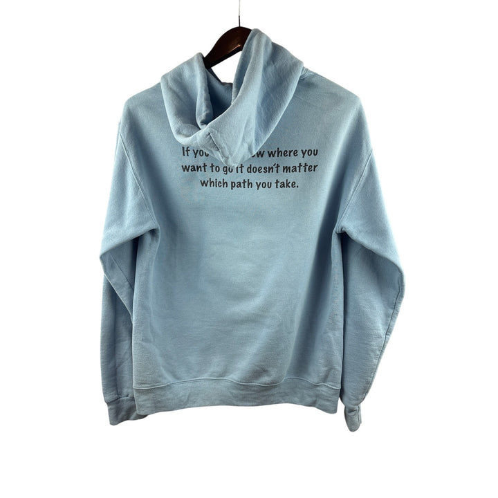 Women’s Jerzees Medium Sky Blue Inspirational Hoodie