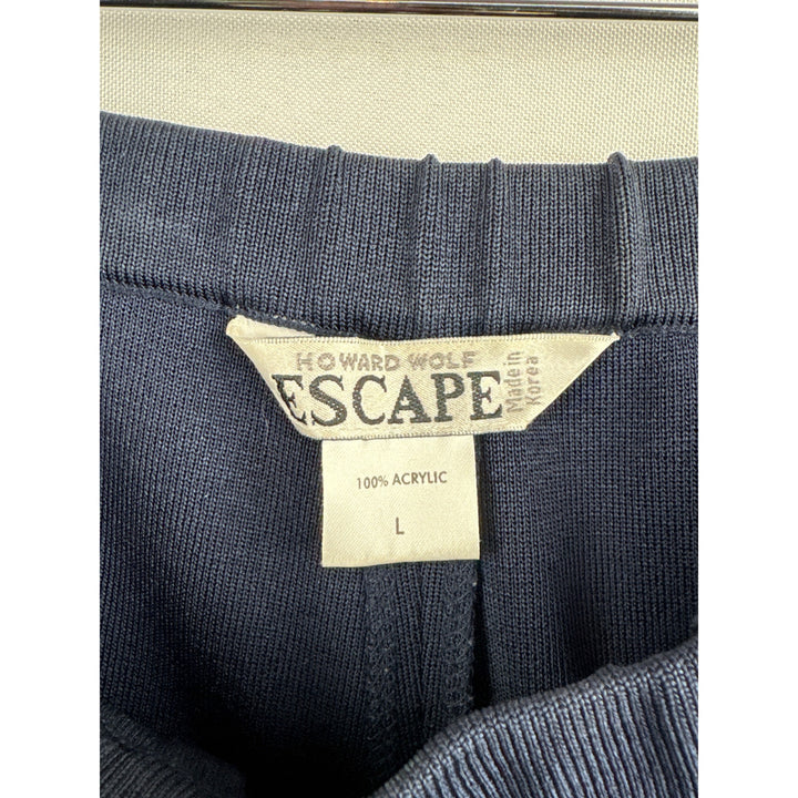 Women’s Howard Wolf Escape Size Large Navy Blue Pants