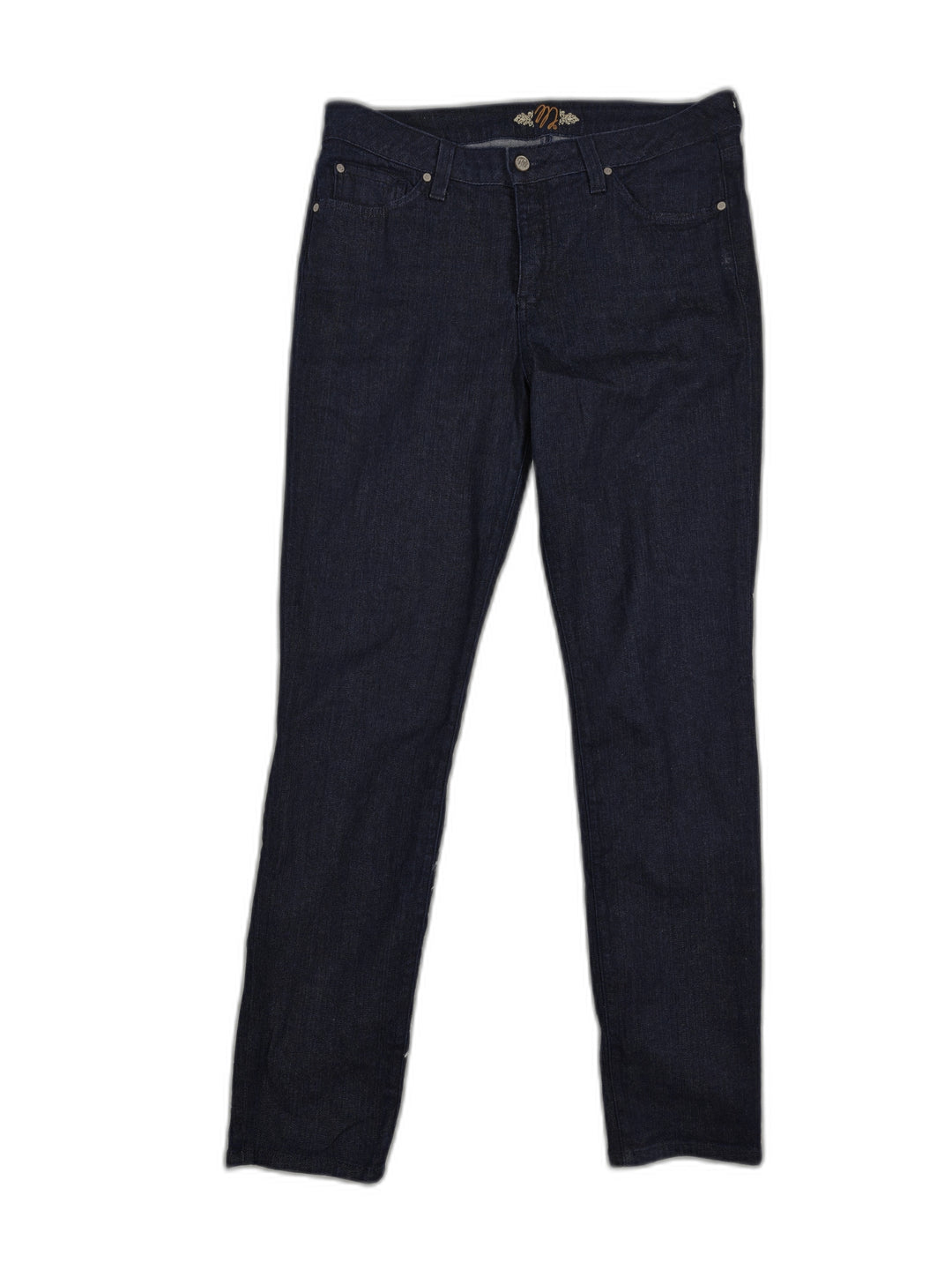 Womens Miraclebody Dark Indigo Skinny Jeans Size 12 Classic Slim Fit Denim