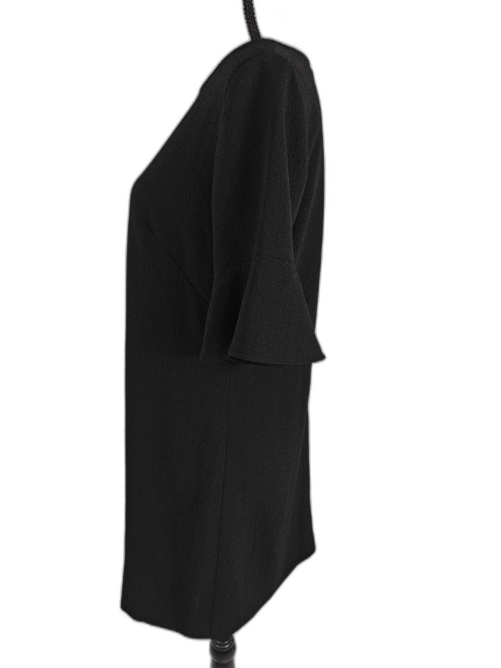 Women’s Ann Taylor LOFT Petites Shift Dress Black Size 2P