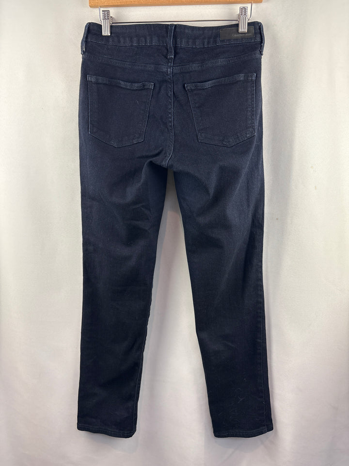 Women’s Calvin Klein Size 10x30 Dark Blue Skinny Jeans