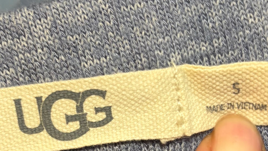 UGG Blue Heather Hoodie Jogger 2 Piece Lounge Set Size S Cozy Athleisure