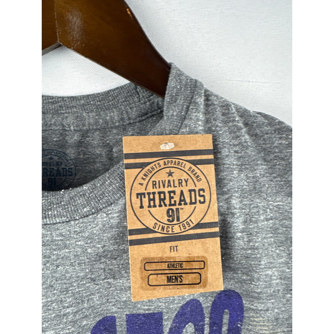 Men’s Rivalry Threads 91 Medium Washington Huskies Heather Gray T-Shirt