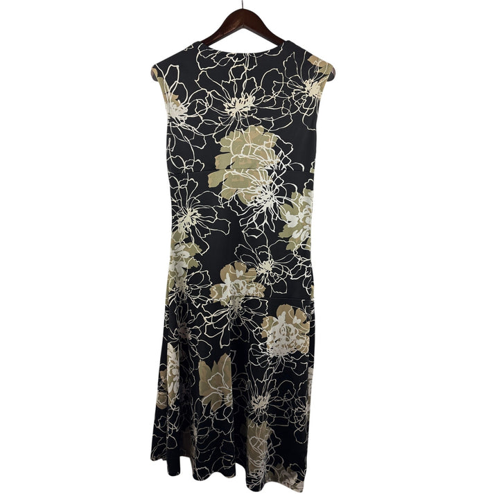 Women’s Byer Too! Large Black Floral Patterned Maxi Dress