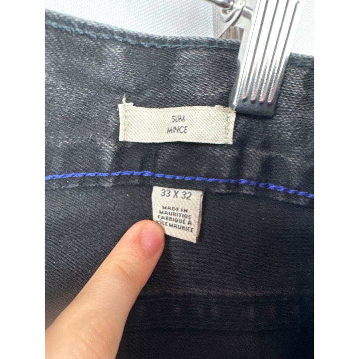 Men’s Calvin Klein Size 33x32 Black Slim Jeans