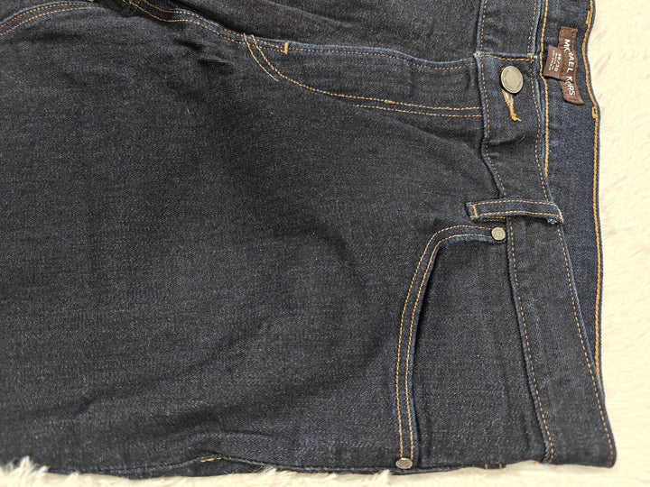 Mens Michael Kors Parker Slim Fit Jeans Dark Blue Size 36x30