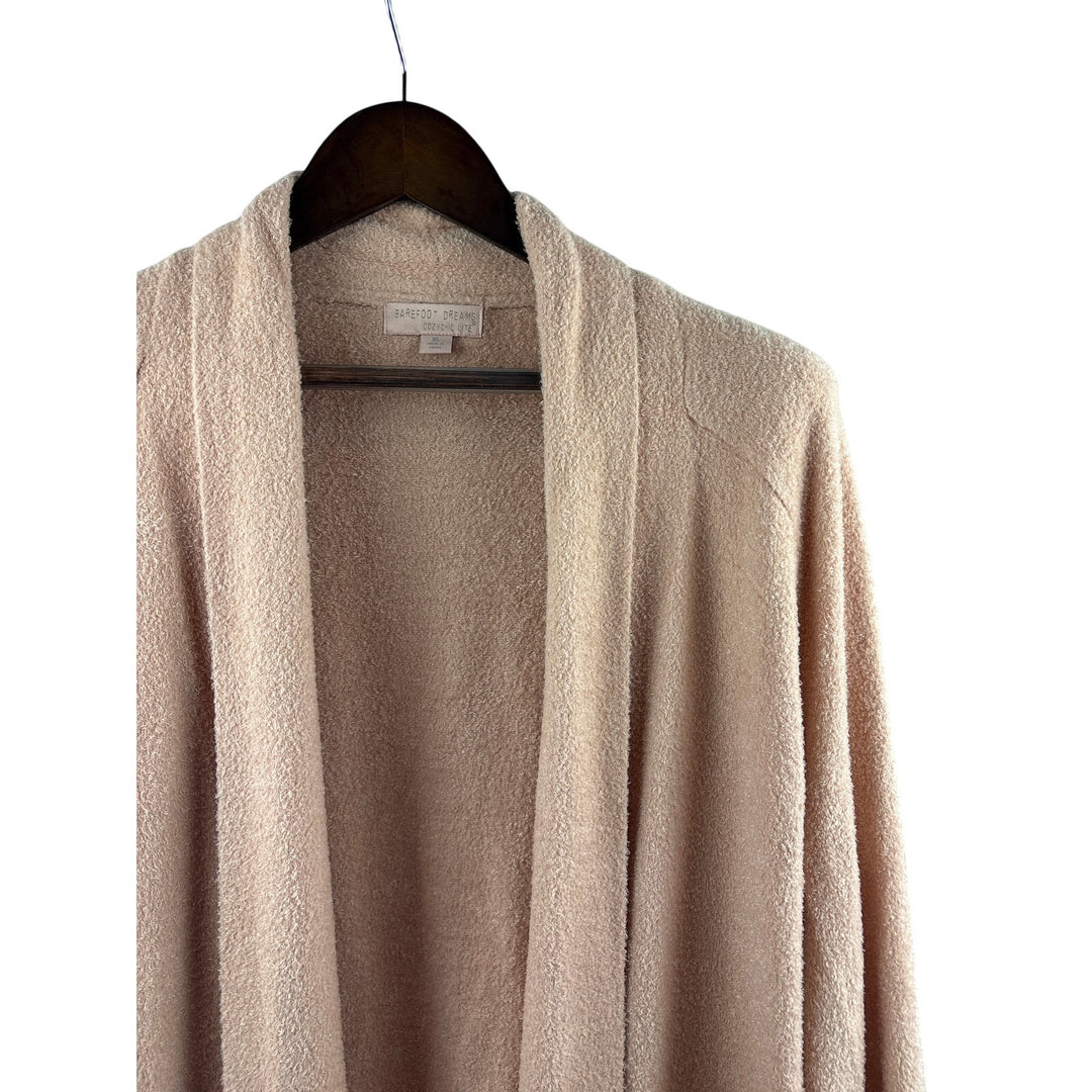 Women’s Barefoot Dreams XL Peachy Nude Plush Cardigan