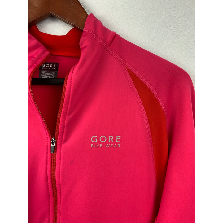 Women’s GORE Pink Bike Wear Jacket Size XL