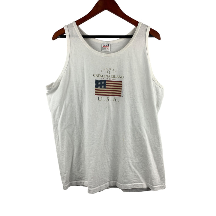 Anvil Catalina Island Resort USA Tank Top XL