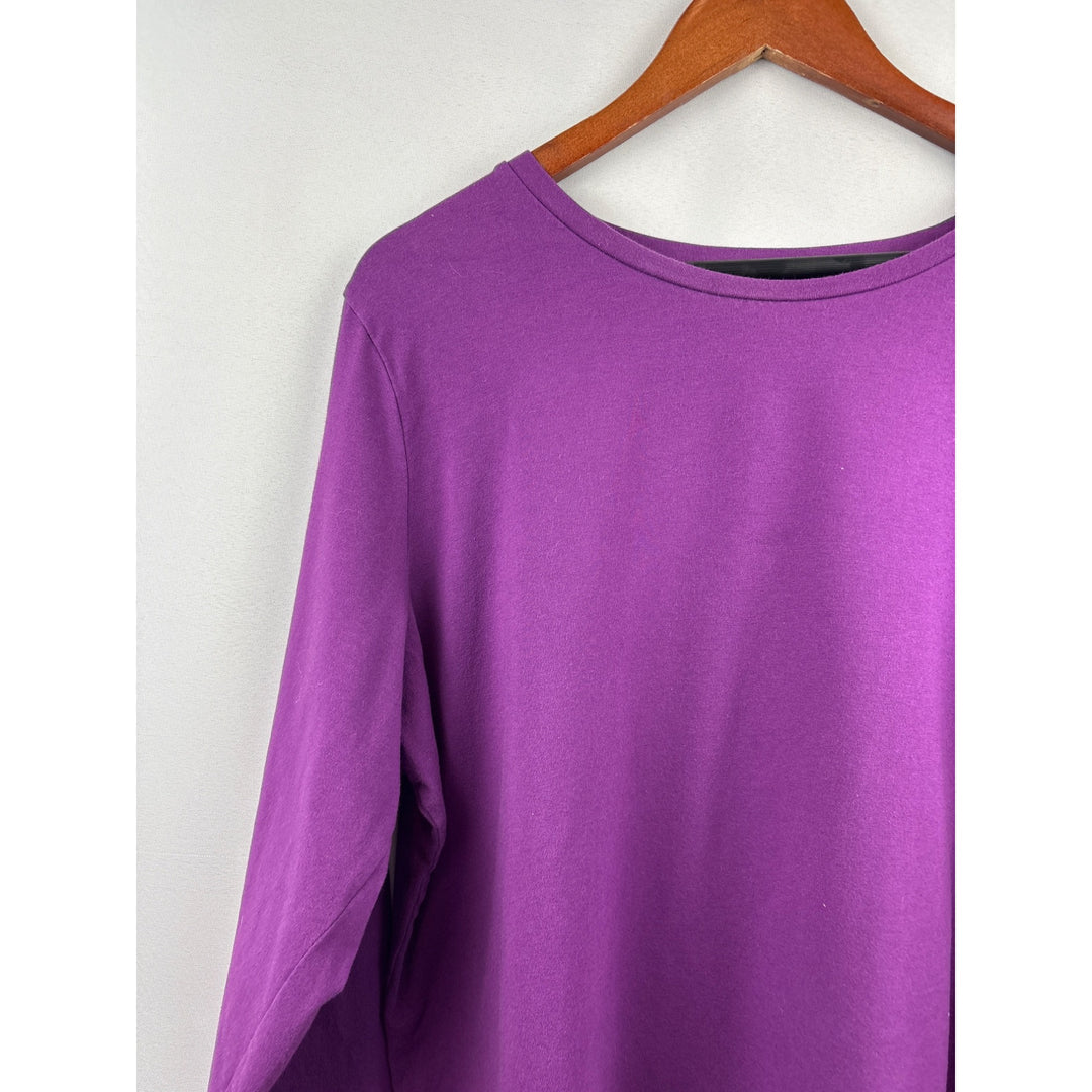 Women’s D&Co XL Purple Long Sleeve Shirt
