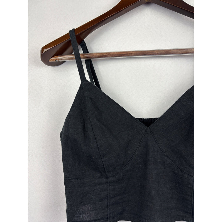 Women’s Universal Thread Small Black Corset Top