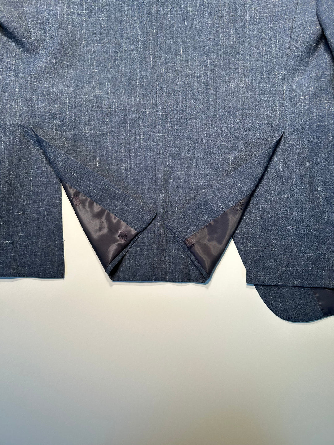 Lauren Ralph Lauren Men’s 42R Blue Wool Linen Blend Blazer Sport Coat