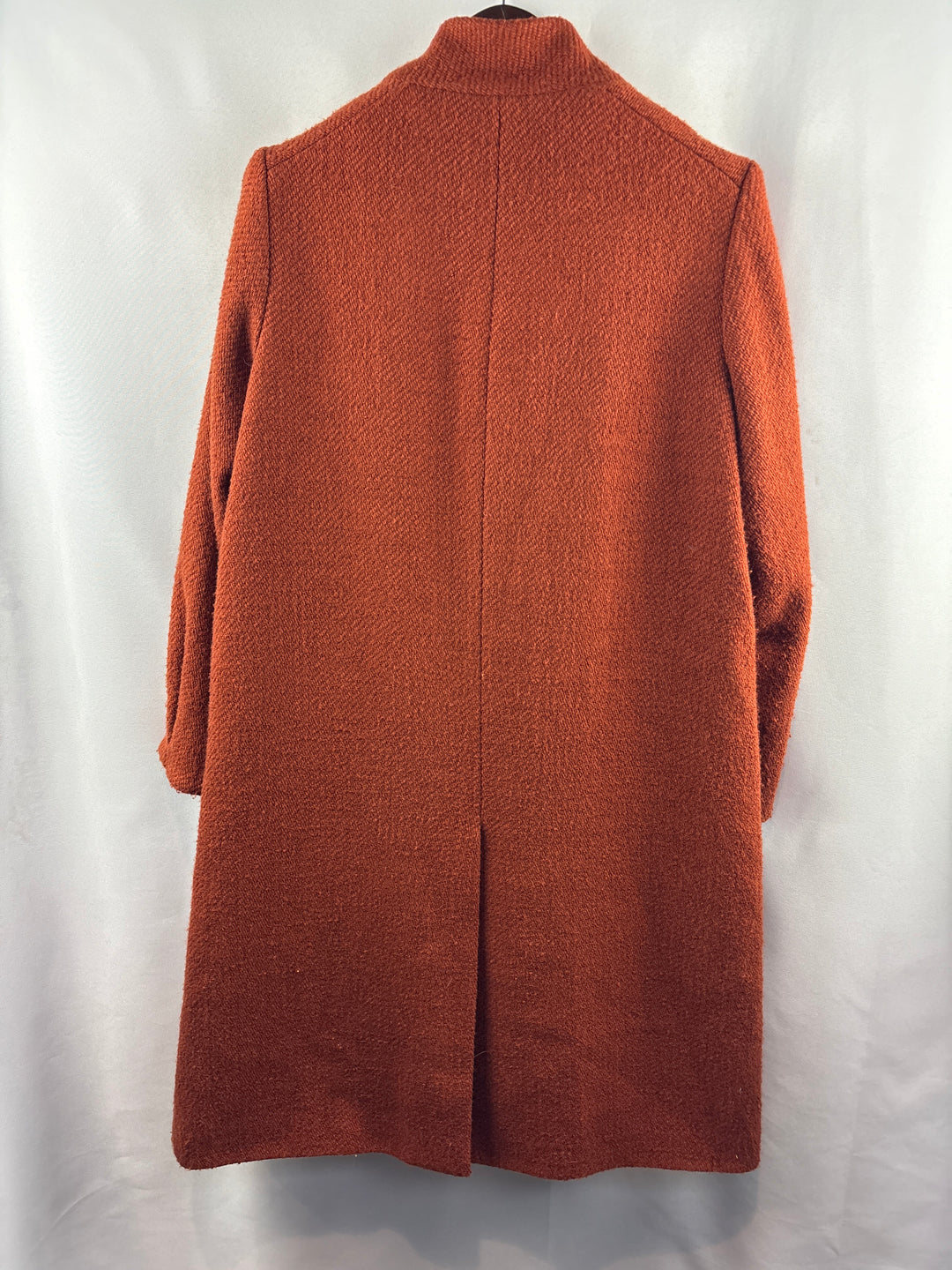 Women’s Simply Vera Large Pumpkin Orange Trench Coat