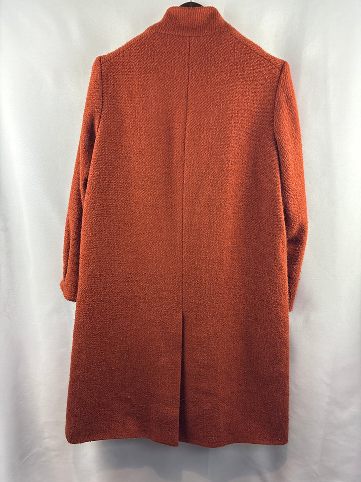 Women’s Simply Vera Large Pumpkin Orange Trench Coat