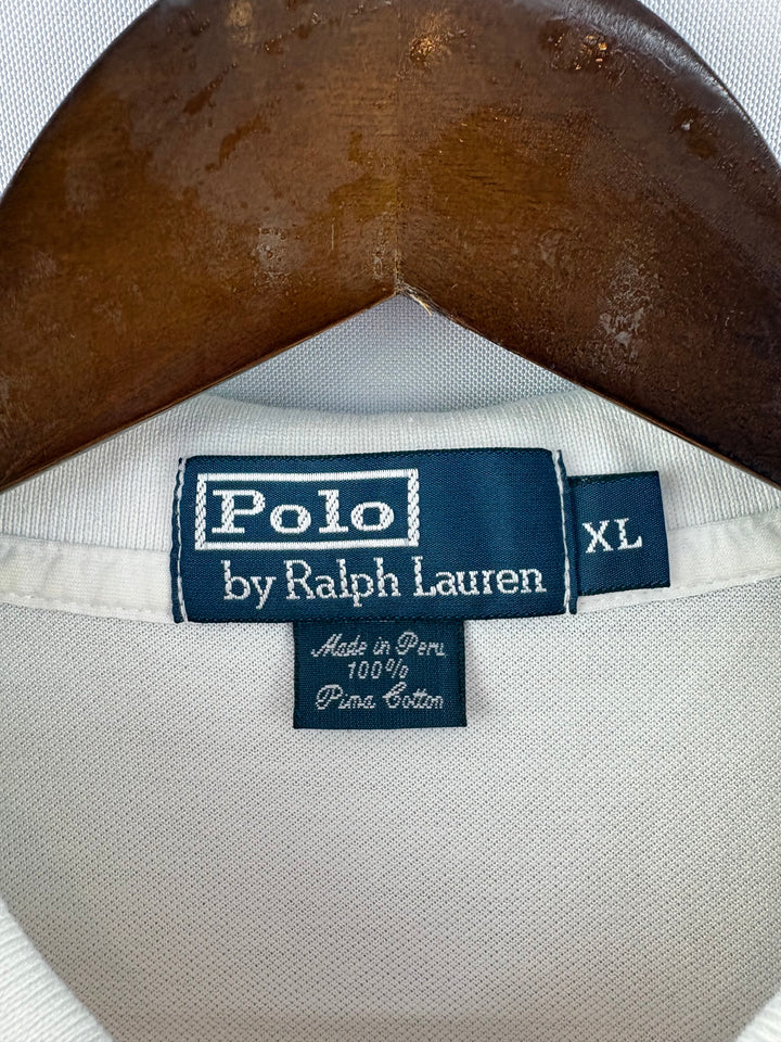 Men’s Polo Ralph Lauren XL White Polo Shirt