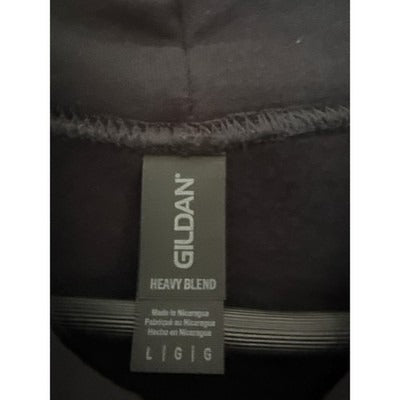 Gildan Women’s “Mansplainer Survivor” Hoodie Sz L – Feminist Graphic Sweatshirt