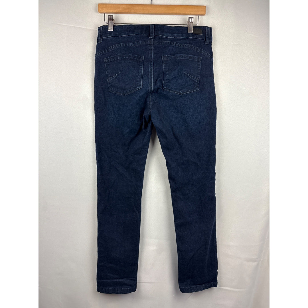 Jones New York Womens Dark Wash Denim Jeans Size 8