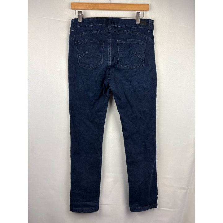 Jones New York Womens Dark Wash Denim Jeans Size 8
