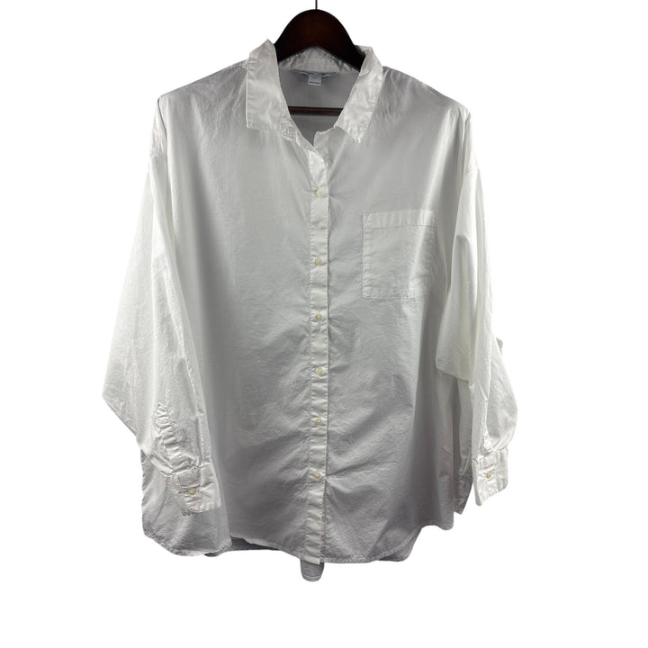 Women’s Old Navy XXL White Button Up Shirt