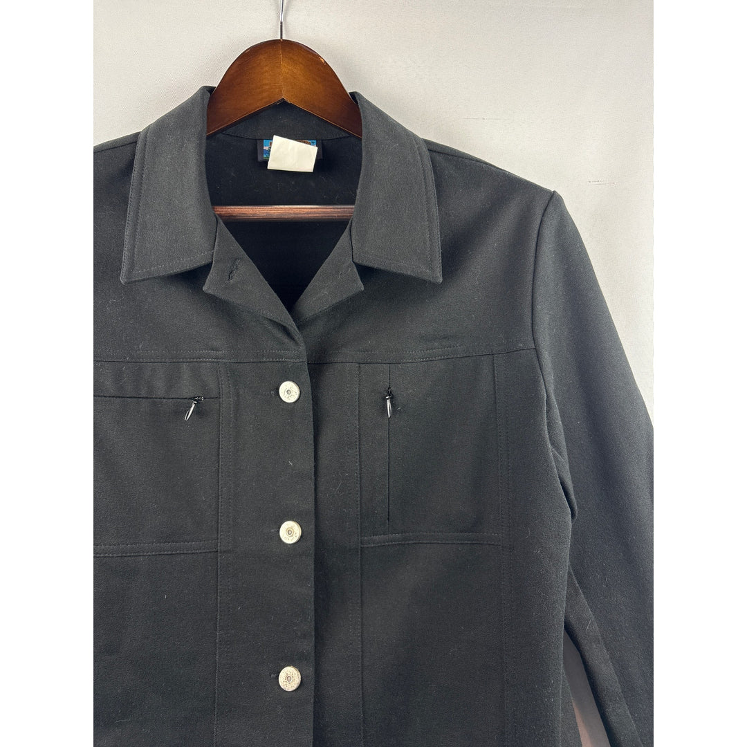 Women’s Shaver Lake Size 10 Black Jean Jacket
