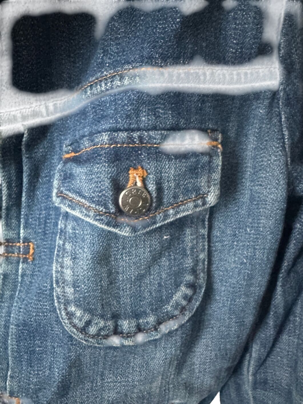 JCrew Women Medium Wash Denim Trucker Jacket Classic Fit
