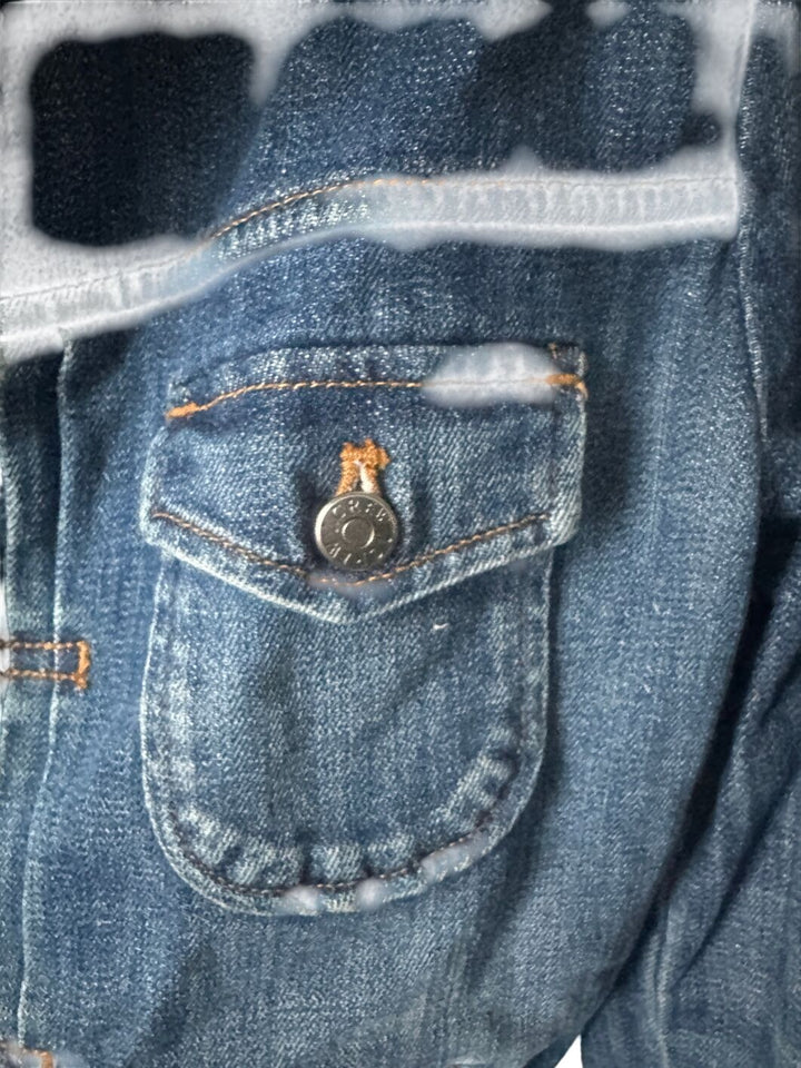 JCrew Women Medium Wash Denim Trucker Jacket Classic Fit