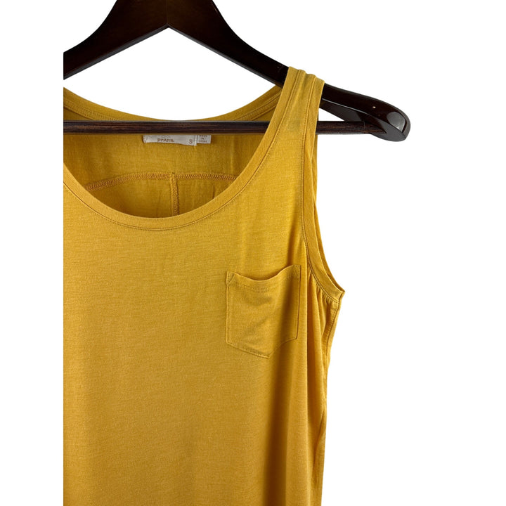 Women’s Prana Small Mustard Yellow Tank