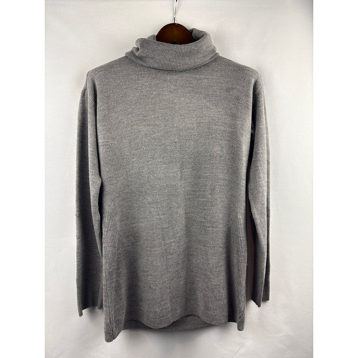 Women’s Hampshire Studio Small Heather Grey Turtleneck Sweater
