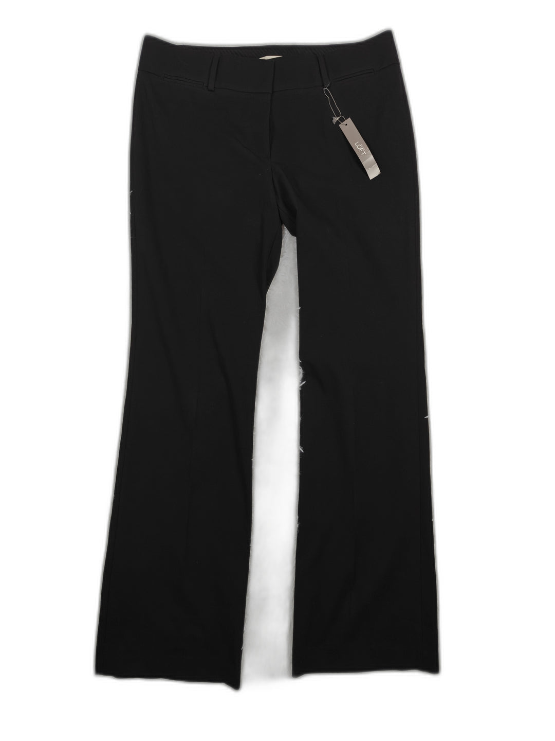 Ann Taylor LOFT Womens Black Dress Pants Size 12 Tall NWT