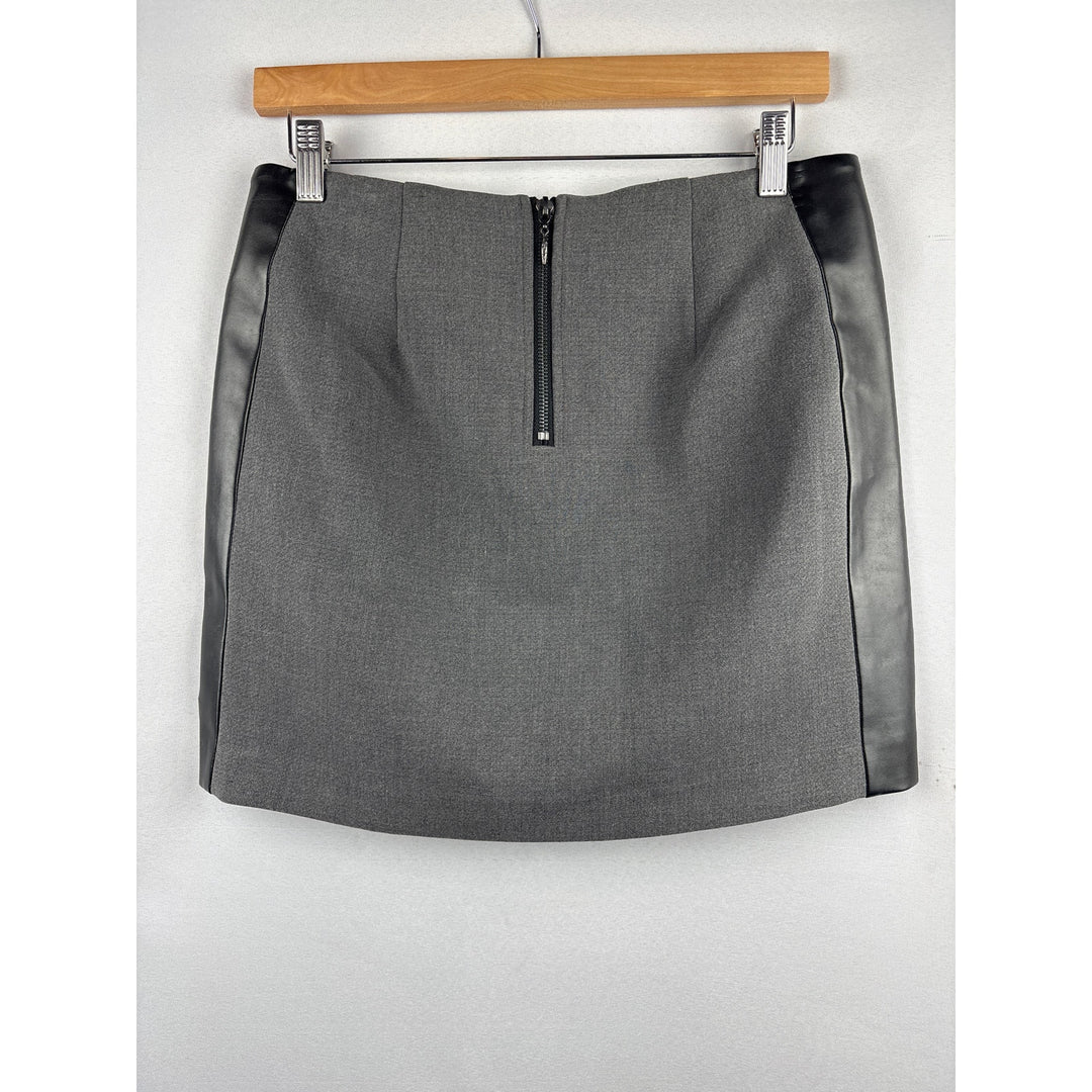 Women’s Kensie Size 6 Dark Grey & Black Pencil Skirt