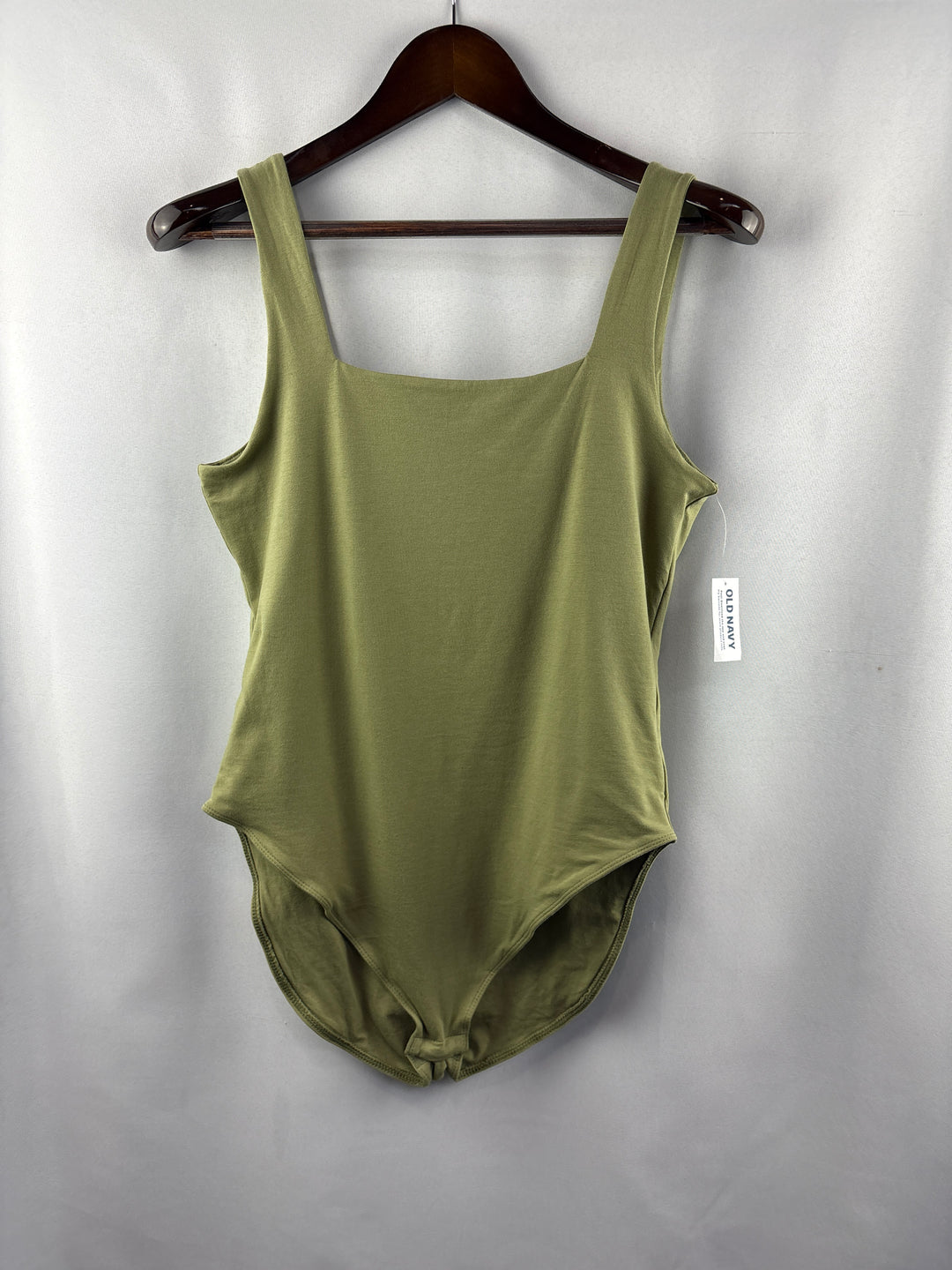 Women’s Old Navy Large Olive Green Sleeveless Bodysuit