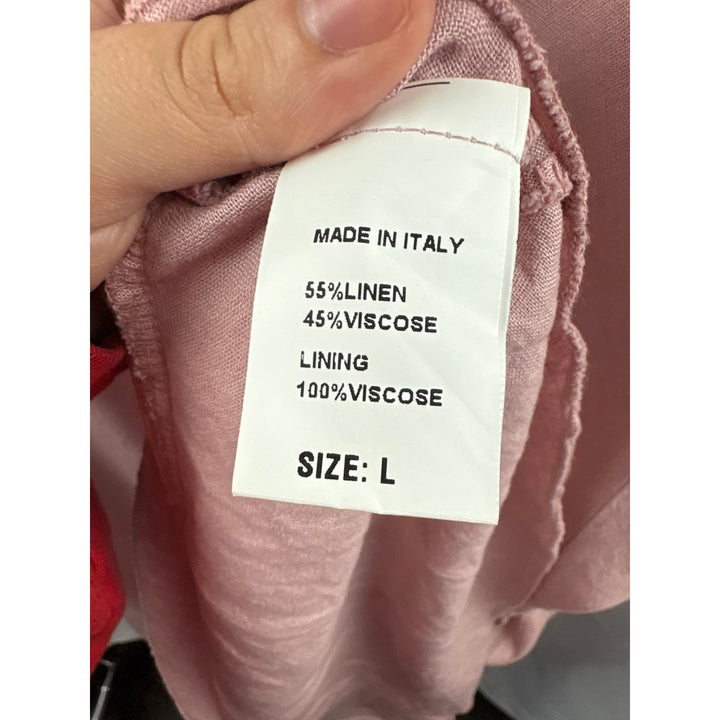 Women’s Luna Allegra Large Millennial Pink Tank Maxi Dress