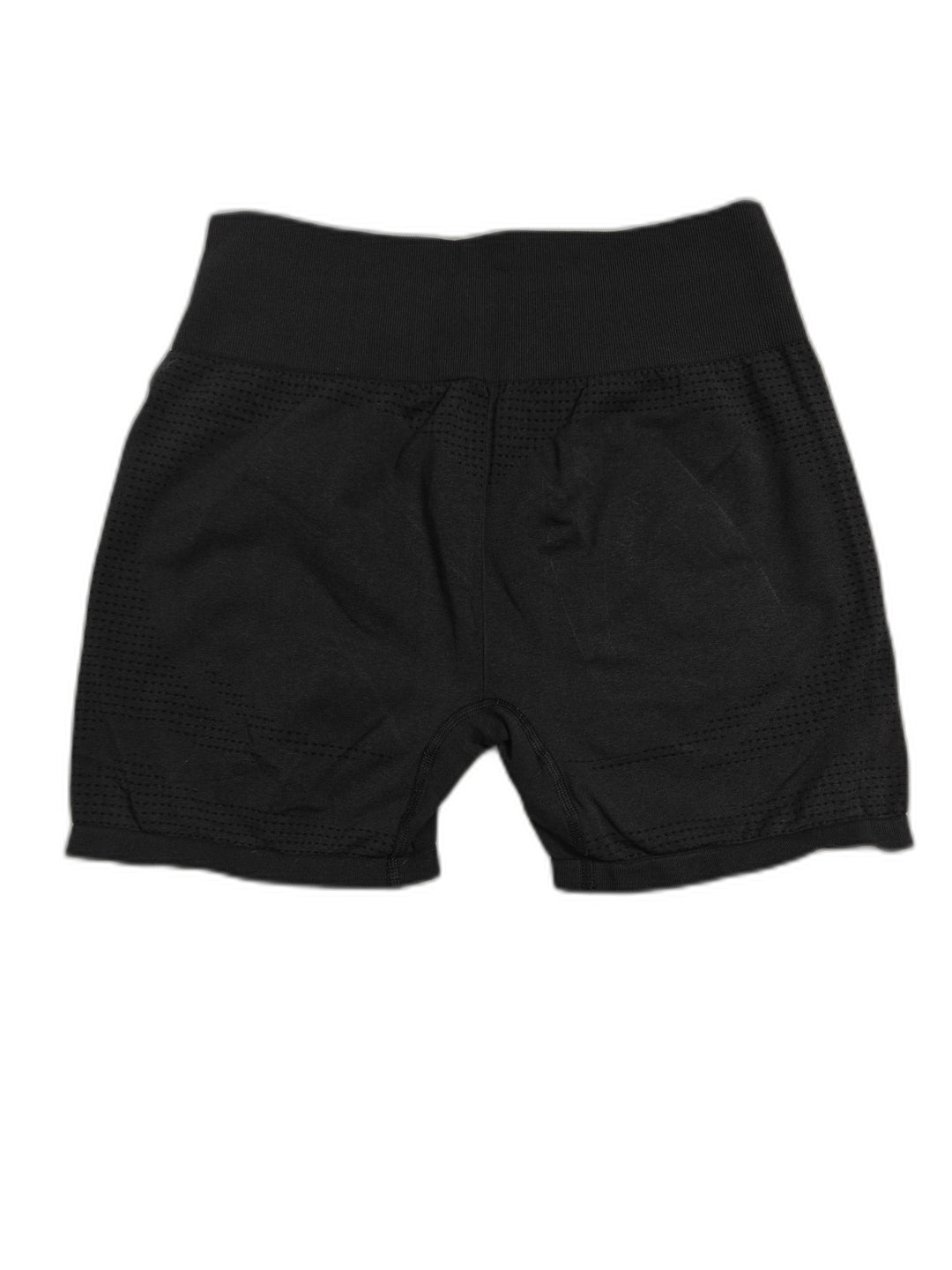 Womens Gymshark Seamless Workout Shorts Black Size XL
