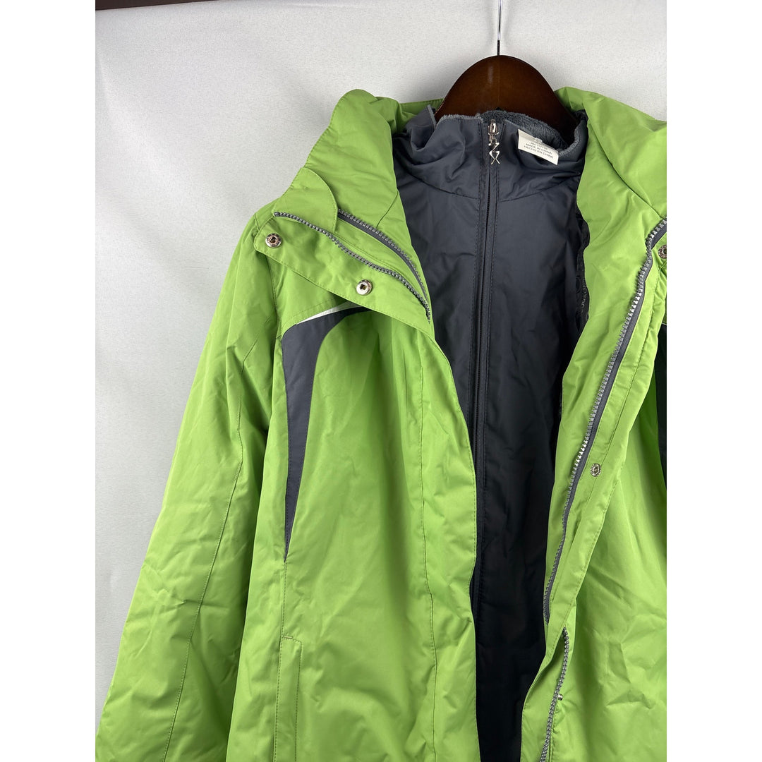 Women’s Zero X Posur XL Double Lined Green Raincoat