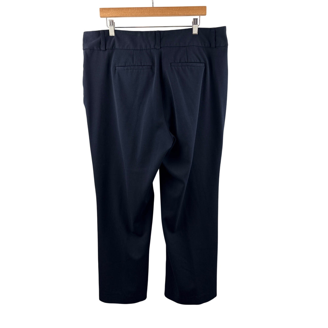 Women’s Alfani Size 16W Dark Navy Blue Slacks