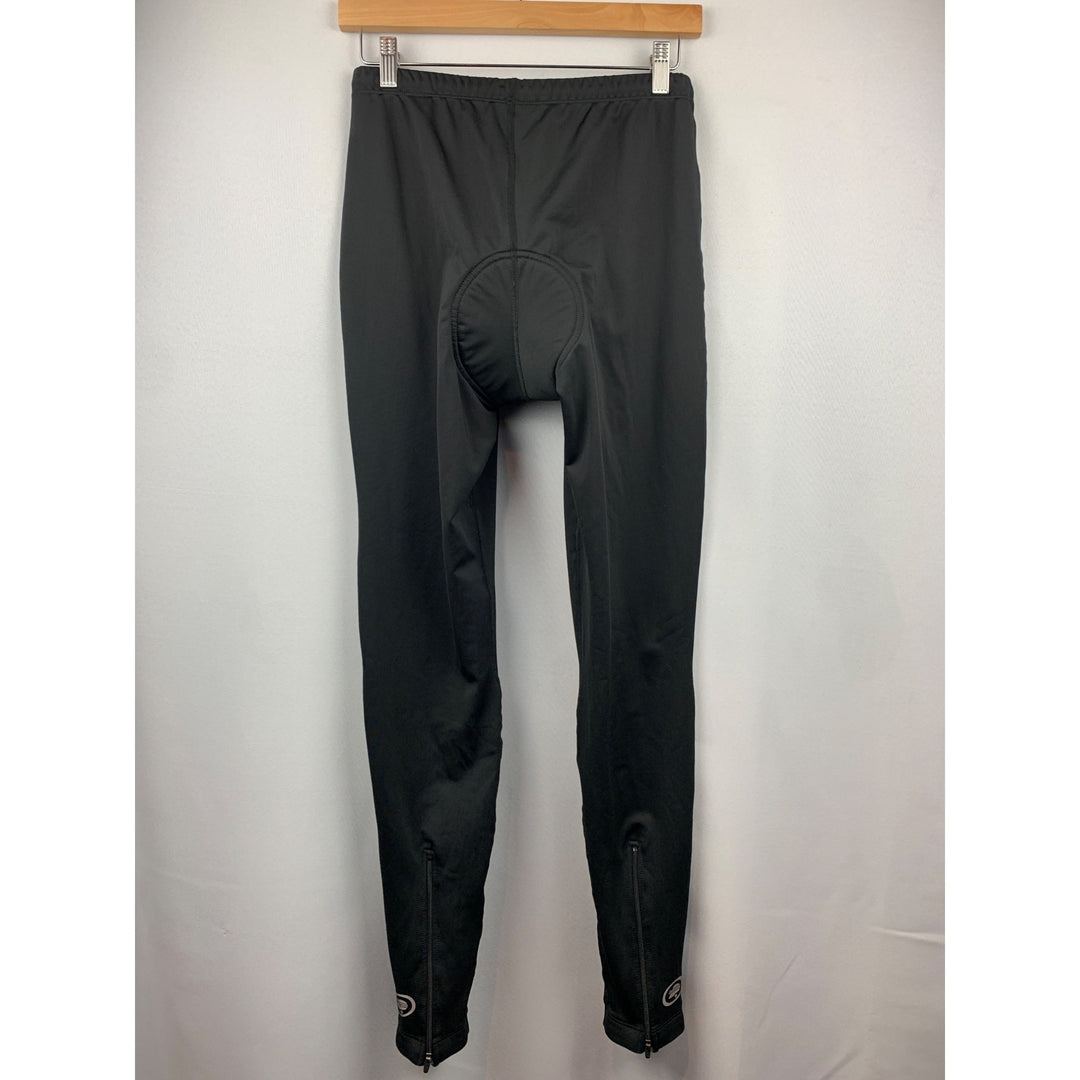 Women’s Performance Thick Black Leggings Bike Wear Size L