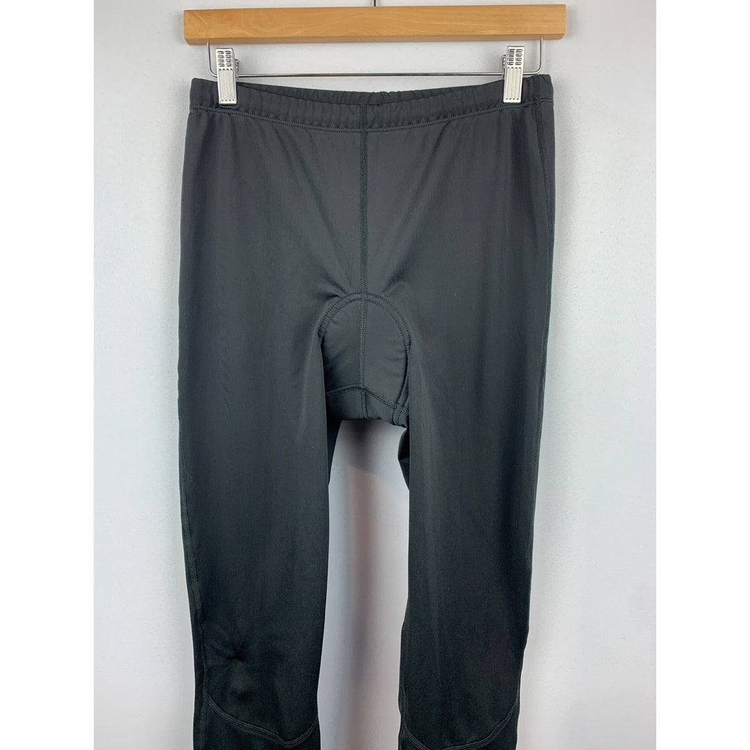 Women’s Performance Thick Black Leggings Bike Wear Size L