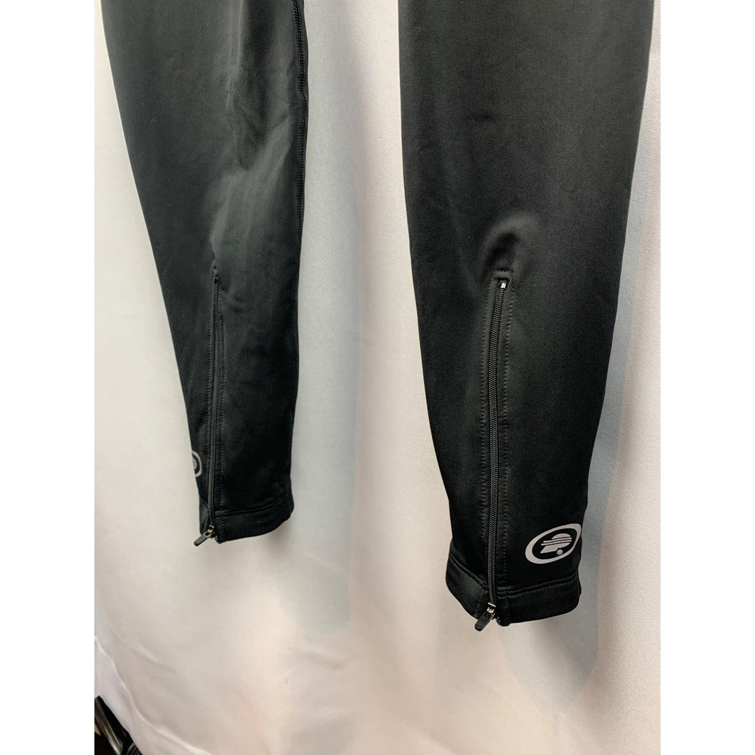Women’s Performance Thick Black Leggings Bike Wear Size L