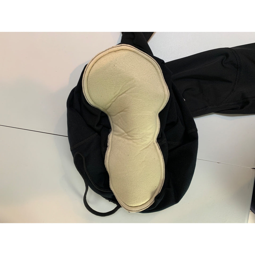 Women’s Performance Thick Black Leggings Bike Wear Size L